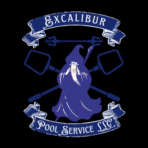 Excalibur Pool Service Logo