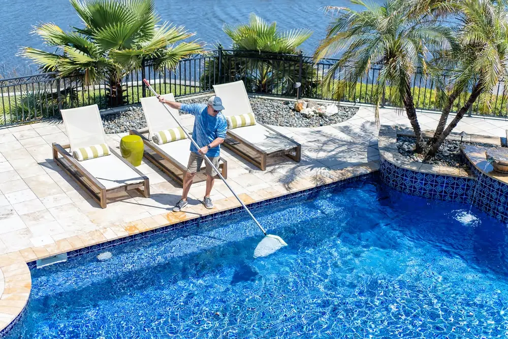 Pool service by Jomo Pool Service in Jacksonville, FL