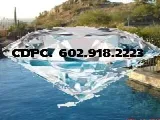 Clear Diamond Pool Care logo