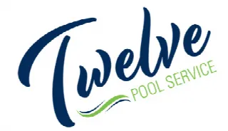 12 Pool Service Logo
