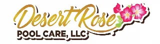 Desert Rose Pool Care Logo
