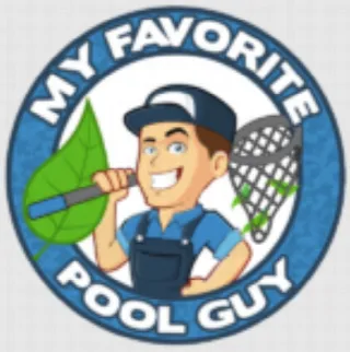 My Favorite Pool Guy Logo