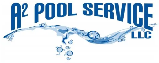 A Squared Pool Service Logo