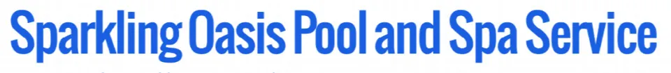 Sparkling Oasis Pool and Spa Service Logo